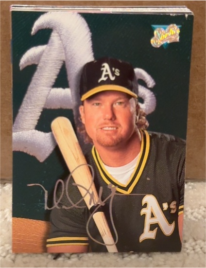 1993 Leaf Studio #141 Mark McGwire — front