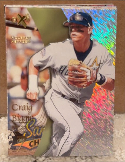 1998 Skybox EX 2001 #34 Craig Biggio — front