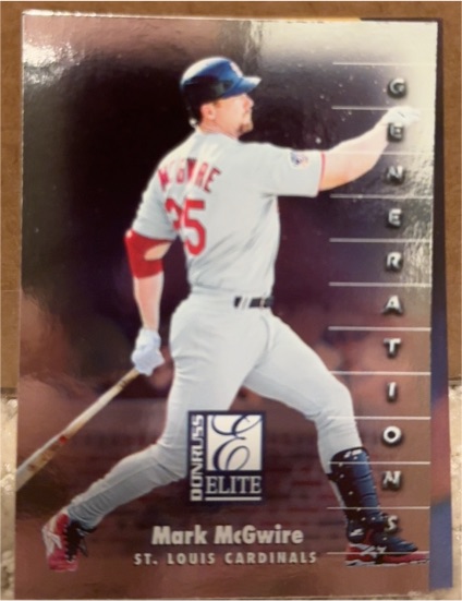 1998 Donruss Elite #130 Mark McGwire — front
