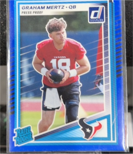 2025 Donruss #347 Graham Mertz — front