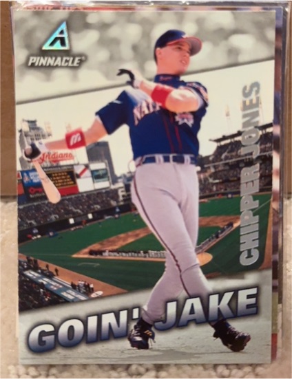 1998 Pinnacle #194 Chipper Jones — front