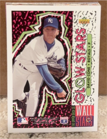 1993 Upper Deck Fun Pack #179 David Cone — front