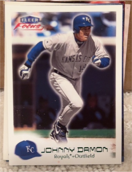2000 Fleer Focus #91 Johnny Damon — front