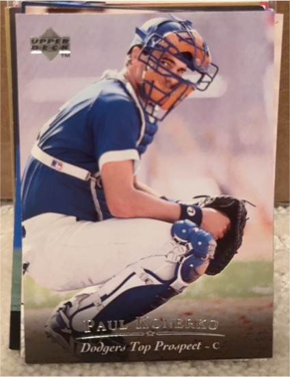 1994 Upper Deck #194 Paul Konerko Dodgers Top Prospect — front