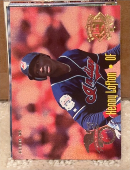 1995 Fleer All-Stars #16 Kenny Lofton / Moises Alou — front