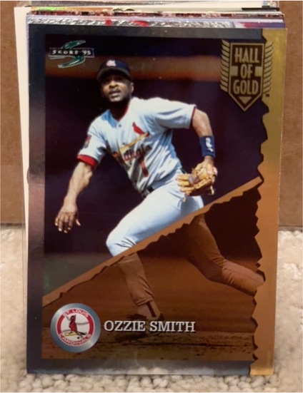 1995 Score Hall of Gold #HG24 Ozzie Smith — front