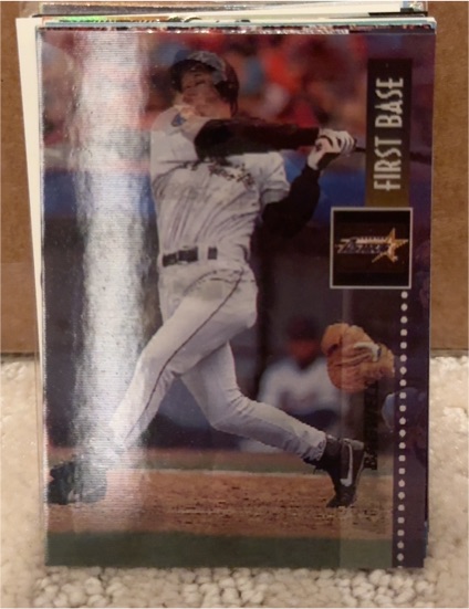 1995 Sportflix #67 James Mouton — front