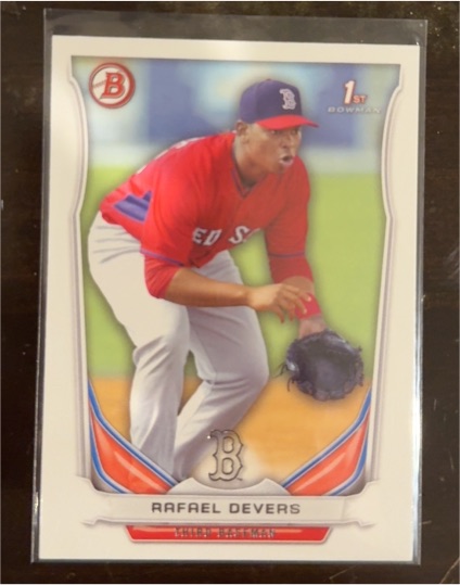 2014 Bowman Draft Top Prospects #TP-37 Rafael Devers — front