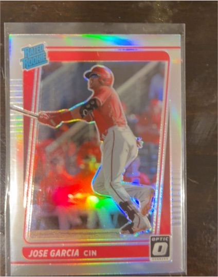 2021 Donruss Optic #89 Jose Garcia — front