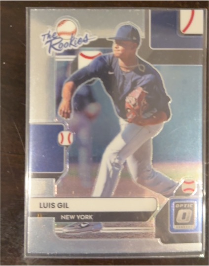 2022 Panini Donruss Optic The Rookies #TR-5 Luis Gil — front