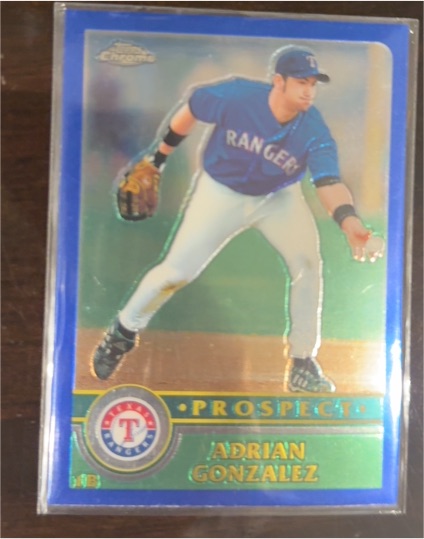 2003 Topps Chrome Traded #T122 Adrian Gonzalez — front