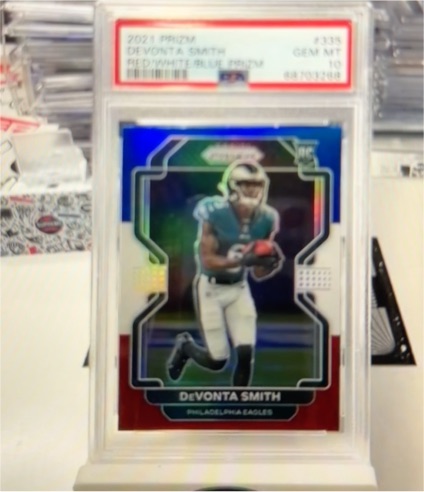 2021 Panini Prizm #335 DeVonta Smith — front
