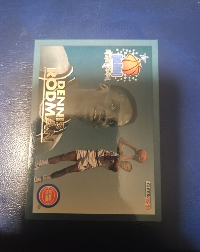 1992-93 Fleer Dennis Rodman — front