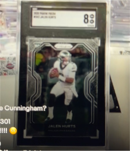 2020 Panini Prizm #343 Jalen Hurts — front
