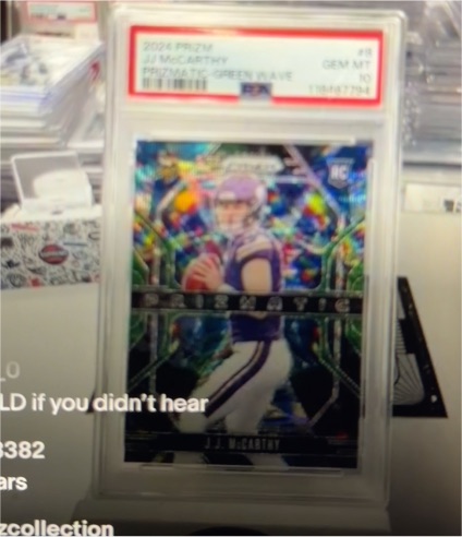 2024 Panini Prizm #8 J.J. McCarthy — front