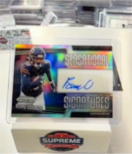 2025 Panini Prizm Sensational Signatures #SS-RO Rome Odunze — front