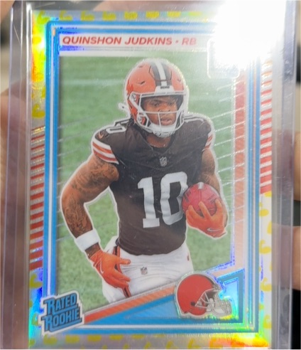 2025 Panini Donruss Optic #252 Quinshon Judkins — front