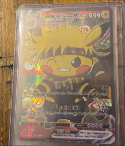 2023 VCOS #021 Joseph Joestar Pikachu — front