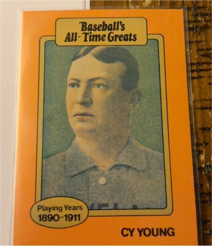 1987 Hygrade Baseball's All-Time Greats #NNO Cy Young — front