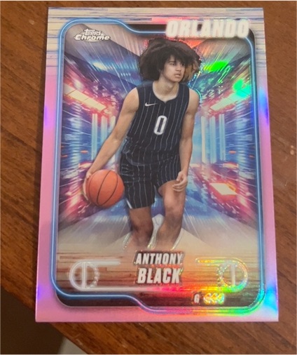2024-25 Topps Chrome #48 Anthony Black — front