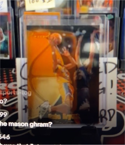 1997-98 Topps Finest Kobe Bryant — front