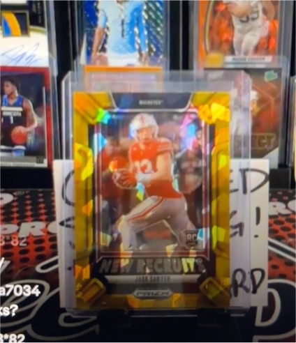 2025 Panini Prizm Draft Picks New Recruits #4 Jack Sawyer — front
