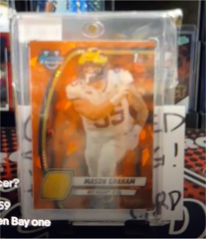 2024 Bowman University Football #127 Mason Graham — front