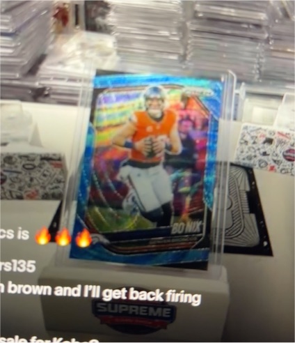 2025 Panini Prizm Football #142 Bo Nix — front