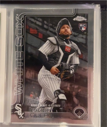 2025 Topps Chrome Update #USC169 Edgar Quero — front