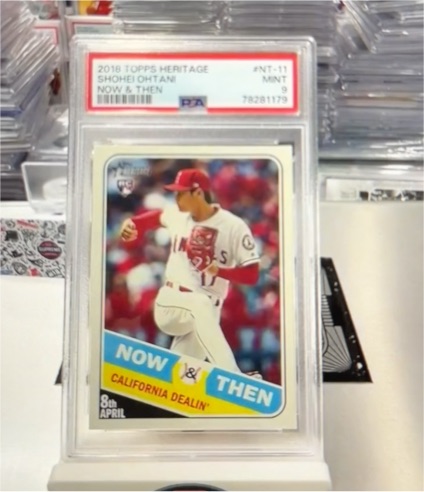 2018 Topps Heritage #NT-11 Shohei Ohtani Now & Then — front