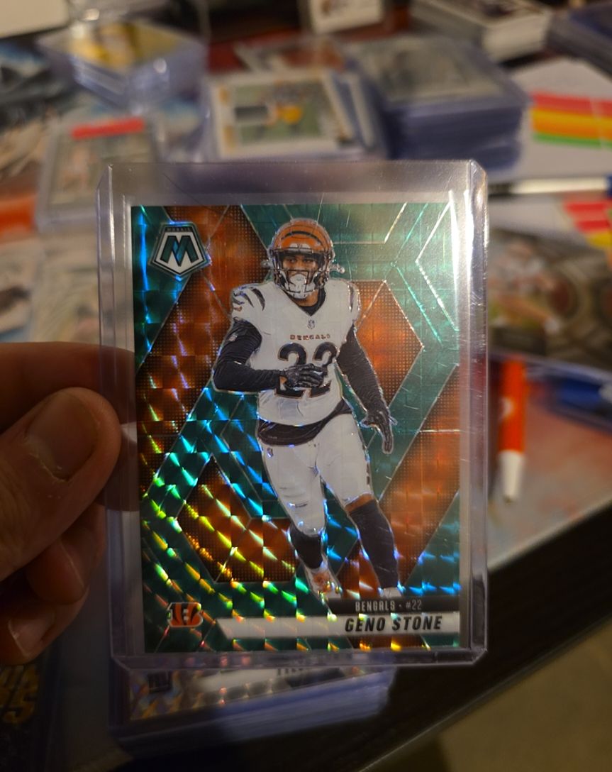 2025 Panini Mosaic #22 Geno Stone — front