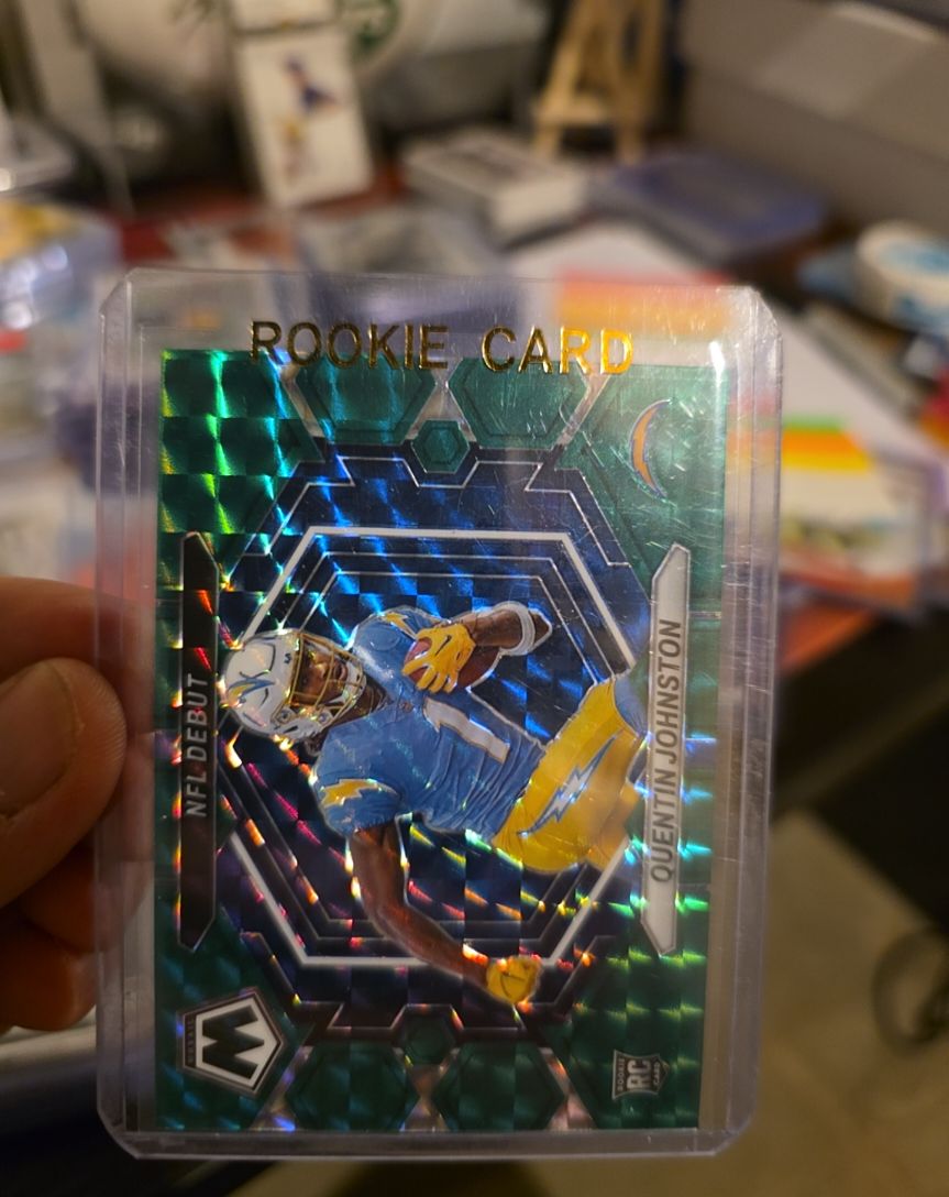 2023 Panini Mosaic NFL Debut #ND-1 Quentin Johnston — front