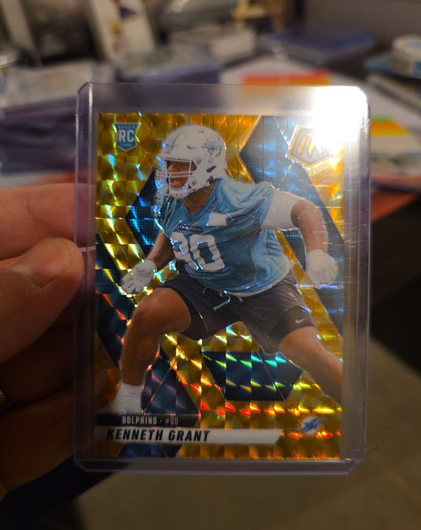 2025 Panini Mosaic #351 Kenneth Grant — front