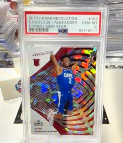 2018 Panini Revolution #103 Shai Gilgeous-Alexander — front