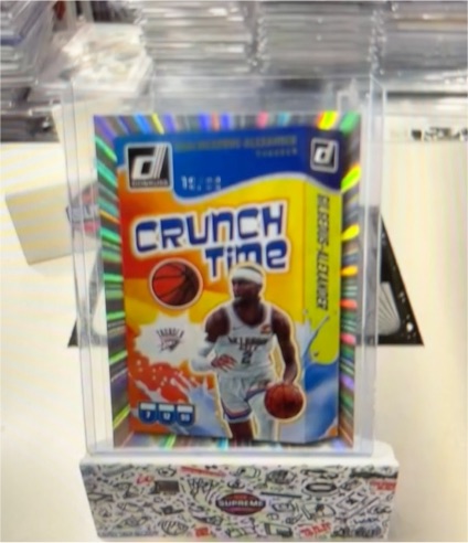 2024-25 Panini Donruss Crunch Time #14 Shai Gilgeous-Alexander — front