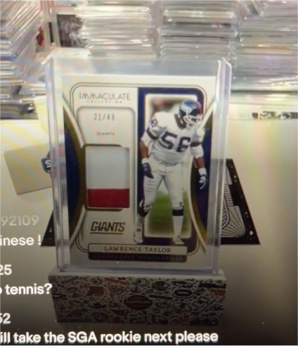 2022 Panini Immaculate Collection #21/49 Lawrence Taylor — front