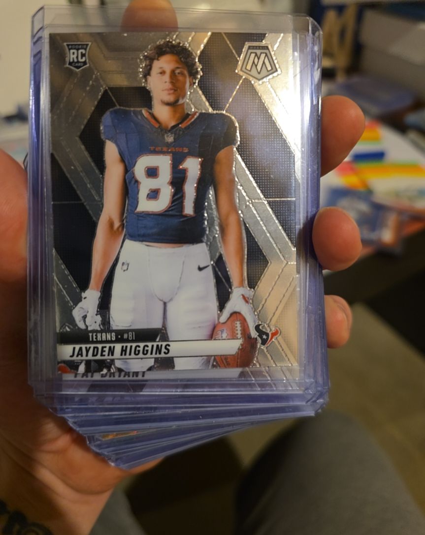 2025 Panini Mosaic #286 Jayden Higgins — front