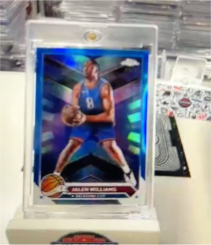2023-24 Topps Chrome #184 Jalen Williams — front