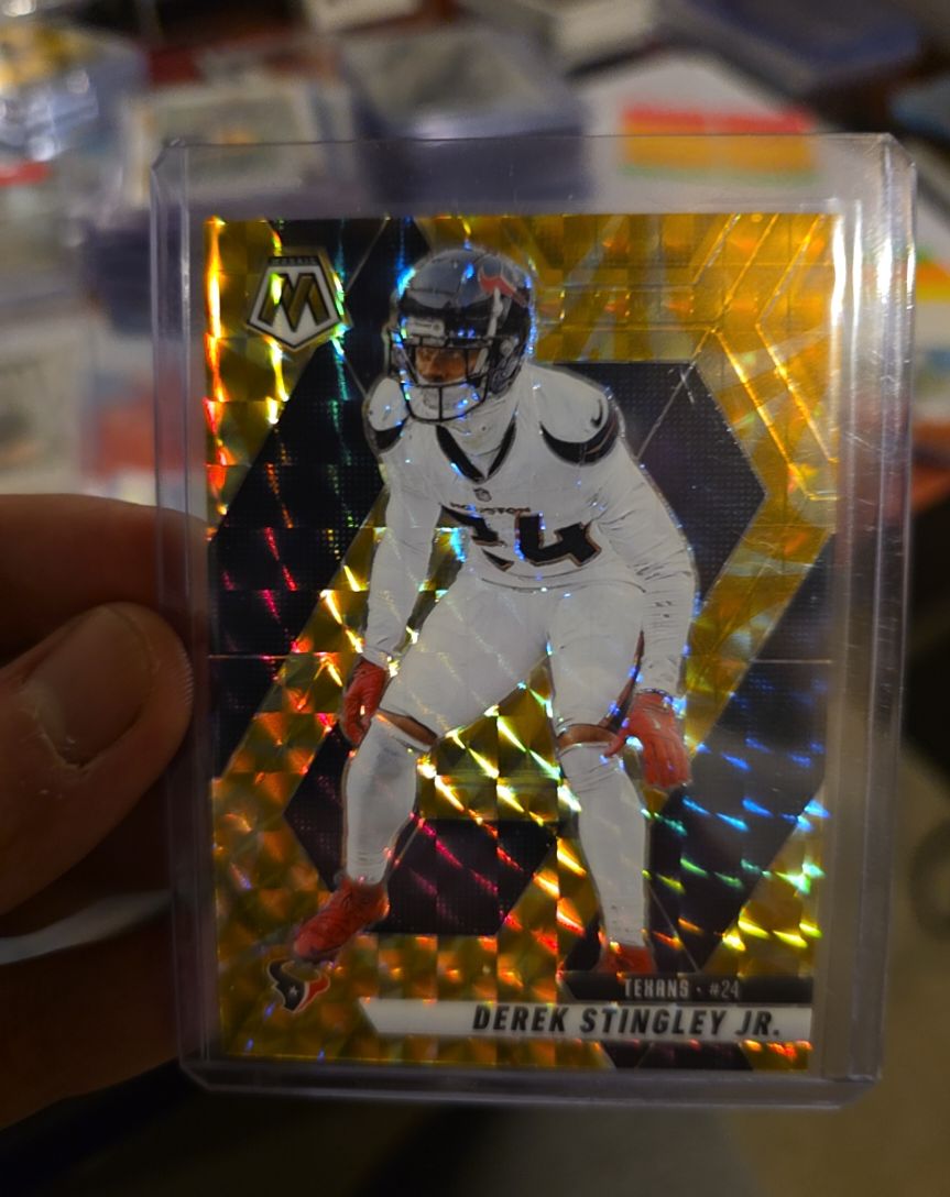 2023 Panini Mosaic #24 Derek Stingley Jr. — front