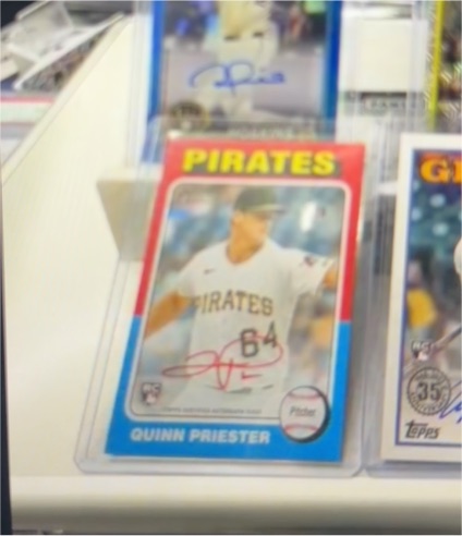 2024 Topps Heritage #172 Quinn Priester — front