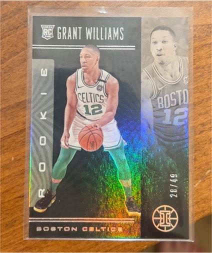 2019-20 Panini Illusions #20 Grant Williams — front