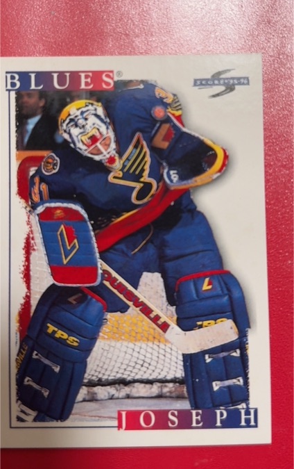 1995-96 Score #251 Curtis Joseph — front