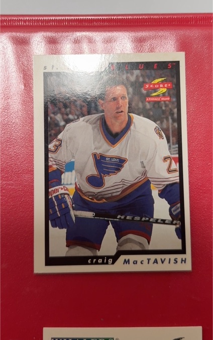 1996-97 Score #230 Craig MacTavish — front