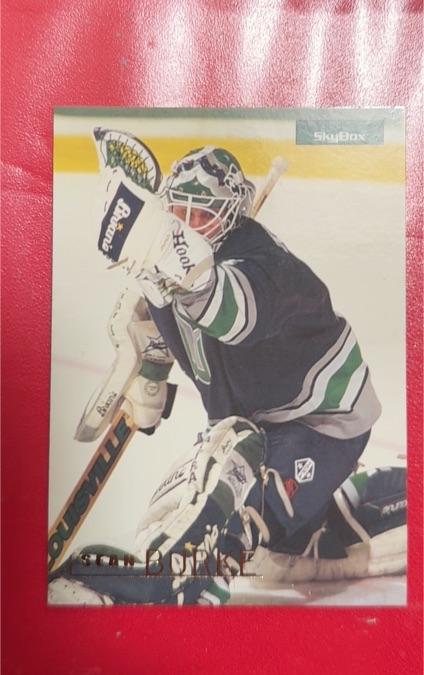 1995-96 SkyBox Impact #71 Sean Burke — front