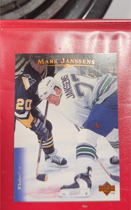 1995-96 Upper Deck #312 Mark Janssens — front