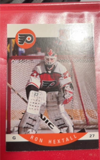 1990-91 Pro Set #216 Ron Hextall — front