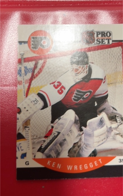 1990-91 Pro Set #226 Ken Wregget — front
