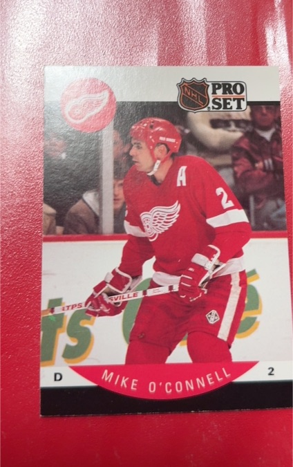 1990-91 Pro Set #75 Mike O'Connell — front