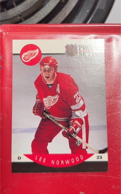 1990-91 Pro Set #74 Lee Norwood — front