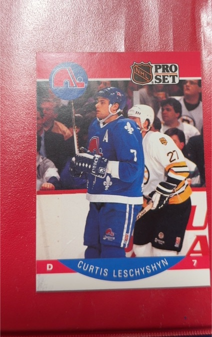 1990-91 Pro Set #251 Curtis Leschyshyn — front